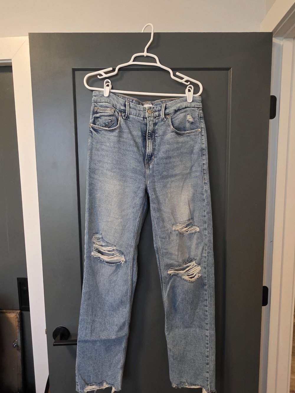 Good American  Good Icon Straight Inseam 32